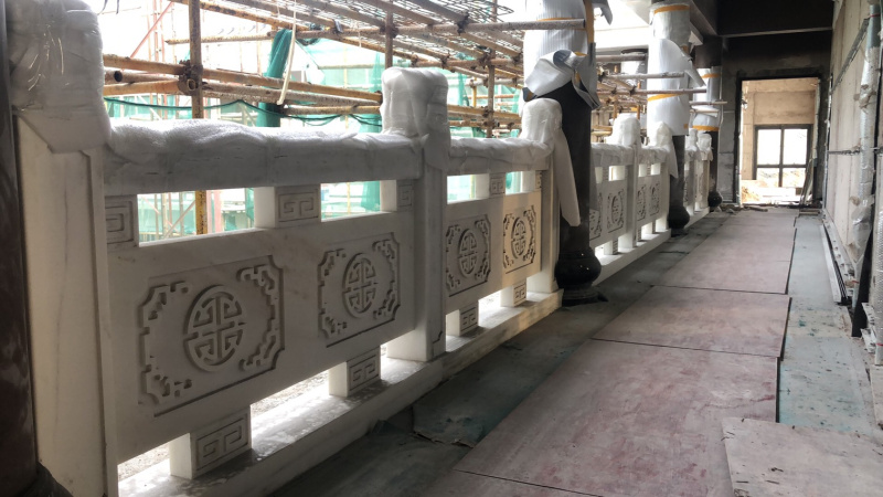 汉白玉四合院栏杆