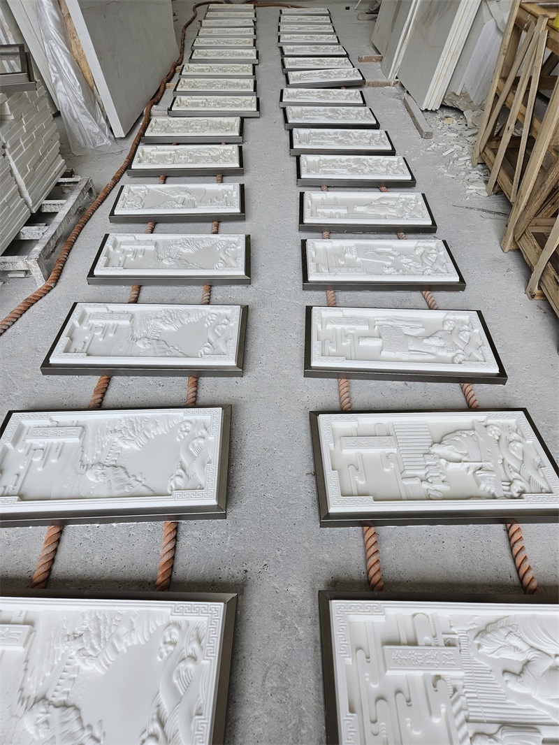 彭山岷江大桥汉白玉文化浮雕（合作单位； 眉山市彭山区交通局四川路桥）